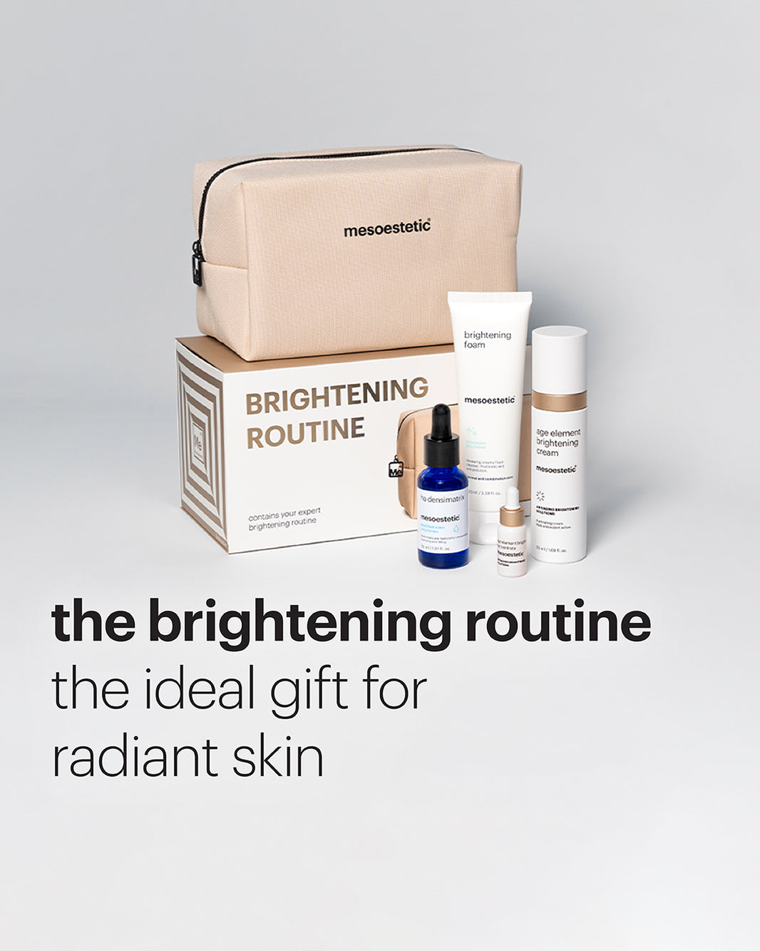 Mesoestetic Brightening Routine