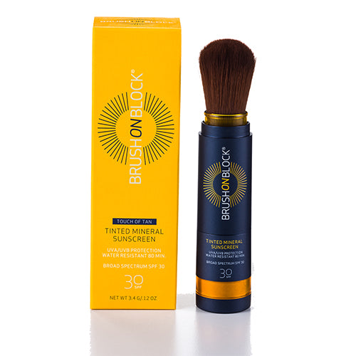 BRUSH ON BLOCK TOUCH OF TAN SUNSCREEN SPF30 3.4G