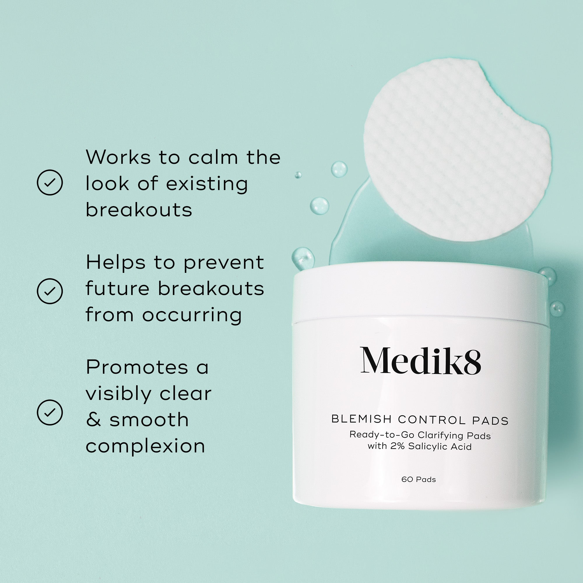 Medik8 Blemish Control Pads 60τμχ