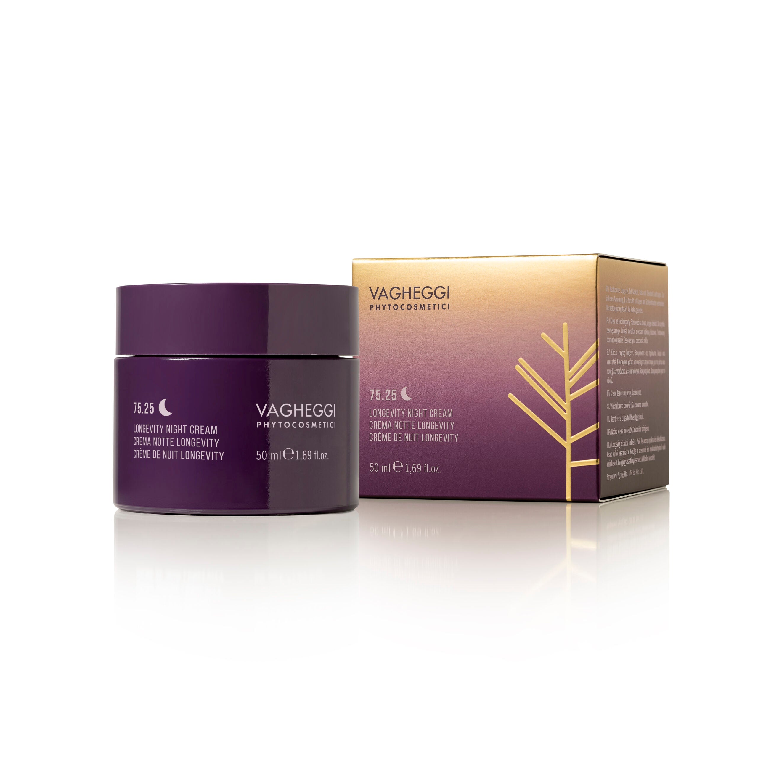 Vagheggi 75.25 Longevity Night Cream – Αντιγηρατική κρέμα νυκτός