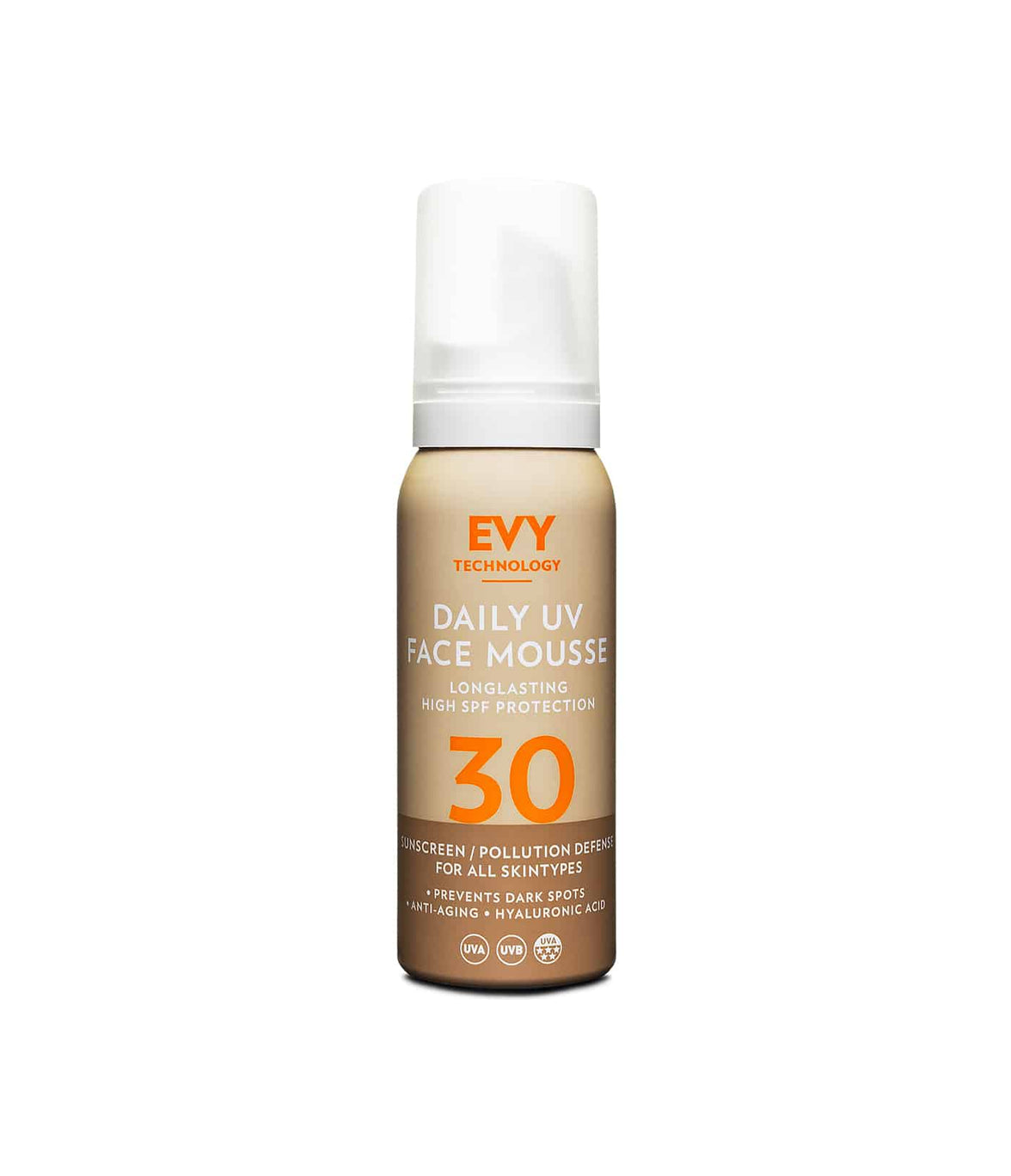EVY technology Daily Defense Face Mousse SPF 30